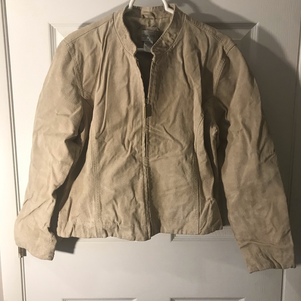 Chico’s Leather Jacket
